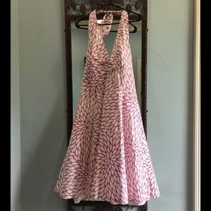 Halter Neck Swing Dress